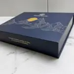 China Custom Luxury Book Shaped Rigid Paper Box Packaging Magnetic Gift Boxes With EVA Foam Insert