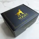E flute corrugated mailer box with hot foil logo
